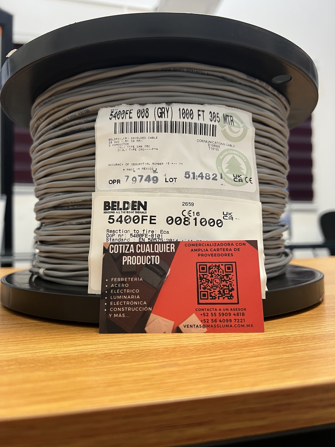 Cable de comunicaciones